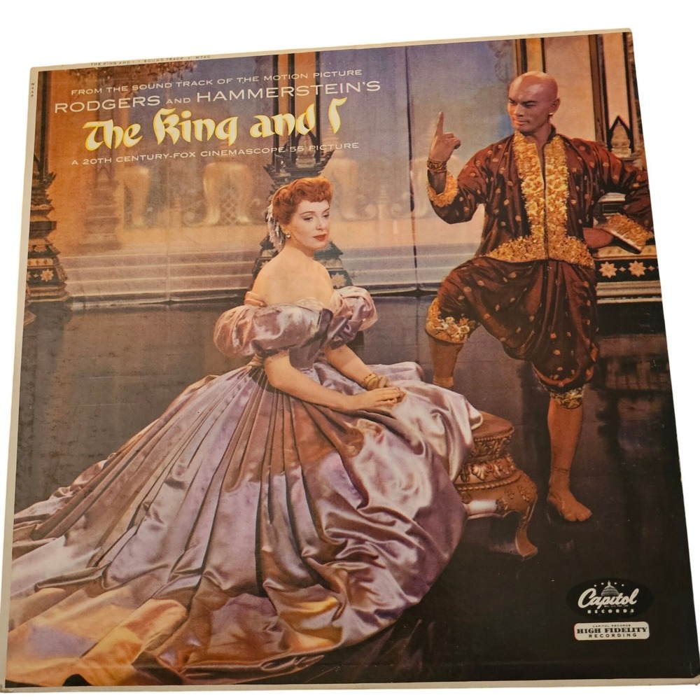The King and I Original Soundtrack LP 1956 Capitol Records, Vinyl‎